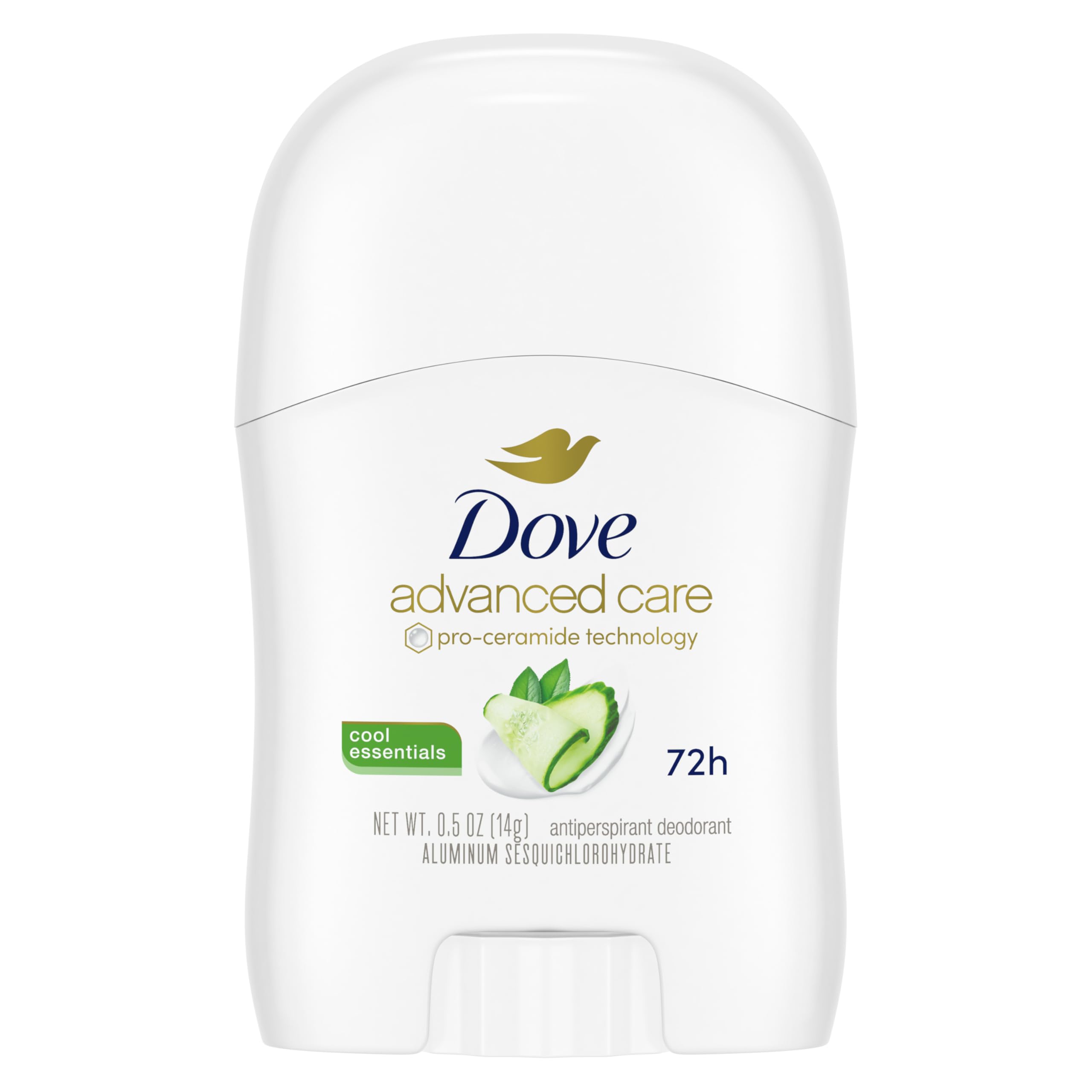 Photo 1 of ONE PIECE** Dove Advanced Care Antiperspirant Deodorant Stick Cool Essentials for helping your skinbarrier repair after shaving 72h odor control and all-day sweatprotection with ProCeramide Technology 0.5oz