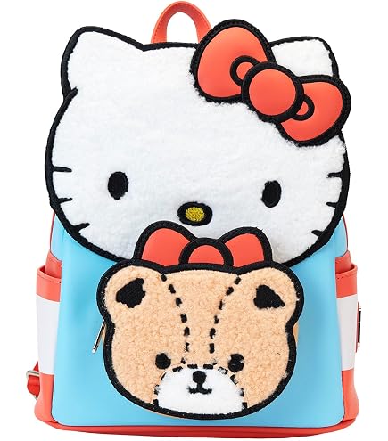 hello kitty iridescent mini backpack Amazon.com | Loungefly Sanrio Sequin Backpack: Sparkling Style with Iconic Cuteness! 13 Fishing Glidesdale Glide Hello Kitty’s iconic bow Style/Color:Plum / Chart. TravelGear