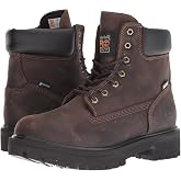 Timberland PRO Men's Direct Attach 6 Inch Steel Safety Toe Insulated Waterproof Industrial Work Boot, Brown, 9.5 Wide