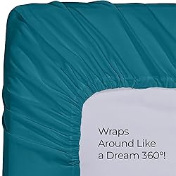 Utopia Bedding Queen Fitted Sheet - Bottom Sheet