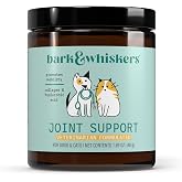 Bark &amp; Whiskers Joint Support, Supports Comfortable Mobility, 1.69 oz | Joint and Cartilage Support for Cats and Dogs, with Collagen, MSM, Green-Lipped Mussel Extract, and Hyaluronic Acid