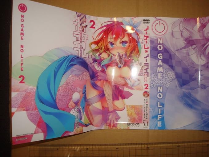 Amazon ノーゲームノーライフ コミックス第2巻 メロンブックス特典オリジナルイラスト 着せ替えブックカバー アニメ 萌えグッズ 通販