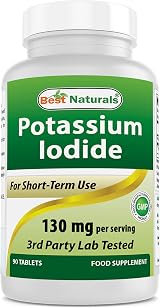 Best Naturals Potassium Iodide 130 mg 90 Tablets Dietary Supplement view 1