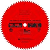 Freud Thin Kerf Ultimate Plywood &amp; Melamine Saw Blade with Premium Tico Hi-Density Carbide Crosscutting Blend for Maximum Performance - 10" Diameter, 80 Teeth - LU79R010