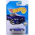 Hot Wheels 2017 Factory Fresh 2015 Ford Mustang GT Convertible 104/365, Blue