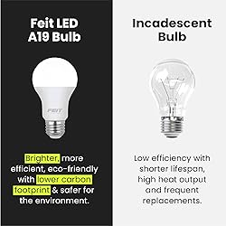 Feit Electric A19 LED Light Bulb, 60W