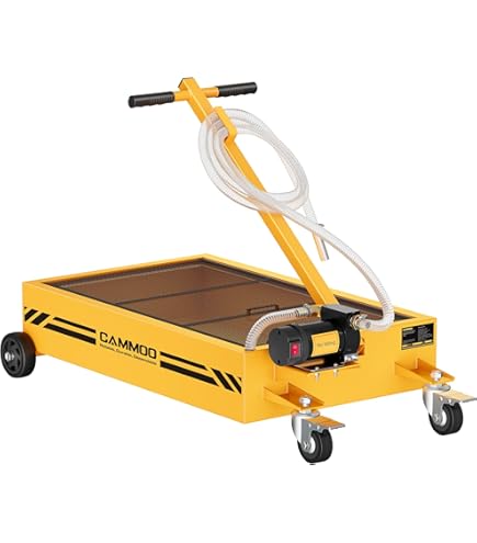 Amazon.com: CAMMOO 20 Gal Electric Oil Drain Pan, 110V High-Flow