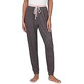 Nautica Womens Jogger Pajama Pants with Pockets - Soft, Lightweight & Cozy Sweater Knit PJ Bottoms - Sleepwear & Loungewear