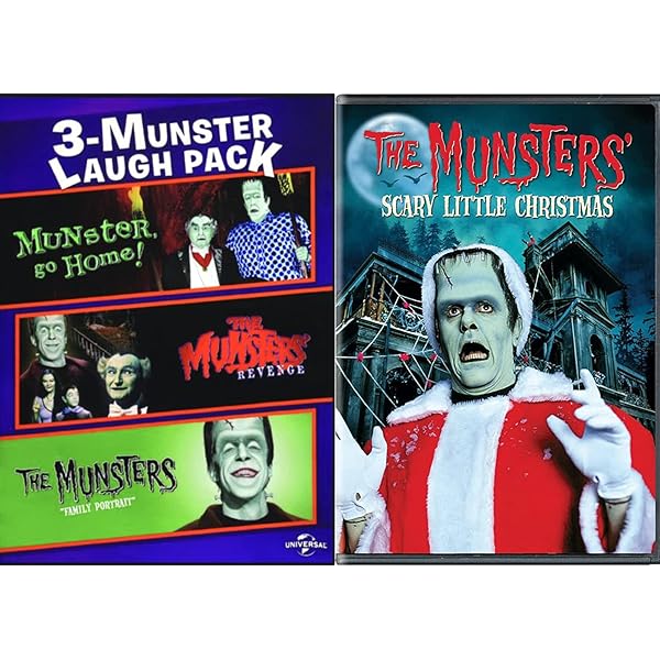 Amazon.com: 3-Munster Laugh Pack (Munster Go Home / The Munsters