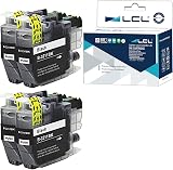 LCL Replacement Ink for Brother LC3211 LC3213 DCP-J770 J772DW 4 Black Cartridges