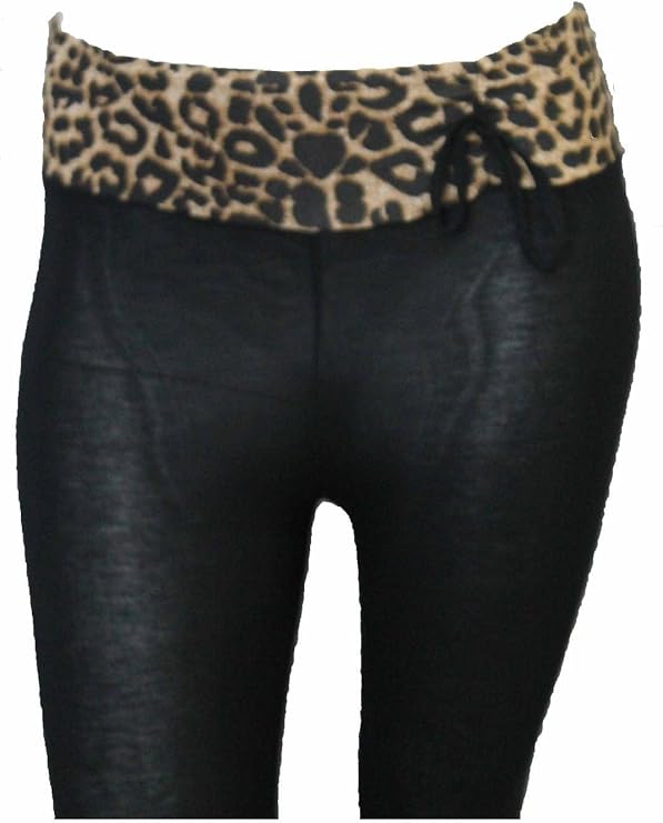 NEW LADIES LEOPARD ANIMAL PRINT 3/4 PLUS SIZE TROUSER WOMENS LEGGINGS