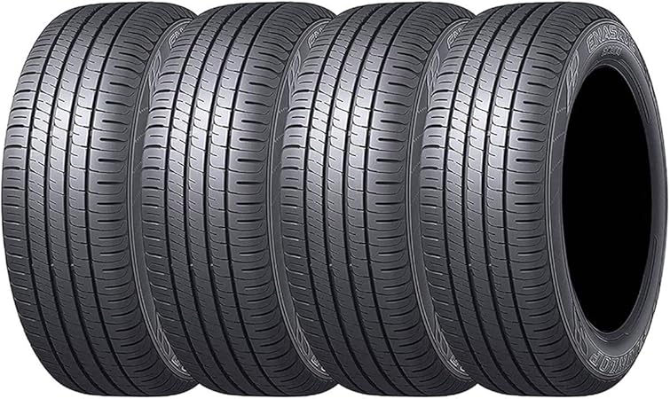 Amazon 新品タイヤ本体 交換作業込 14インチ ダンロップ Dunlop 低燃費タイヤ エナセーブ Ec4 155 65r14 75s 新品4本 タイヤ 車 バイク