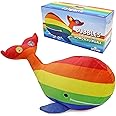 Attatoy Bubbles The Homosexuwhale Talking Plush; Stuffed Whale Interactive Gay Pride Toy