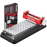 Saker Chisel Sharpening Jig, Chisel Sharpener Wood Honing Guide | Upgraded Honing Tool and Diamond Sharpening Stone Set Kit for Knife, Short Chisels and Planes