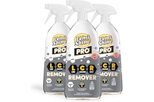Lemi Shine Lime Calcium & Rust Remover, Easily Cleans Away Tough Rust and Stains with Powerful Citric Acid, 28oz - 3 pack