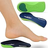 ViveSole 3/4 Plantar Fasciitis Insoles for Women and Men - Orthopedic Inserts for Flat Feet, Arch Support, Fatigue, and Lower Back Pain Relief - Non Odor Foam Cup Support