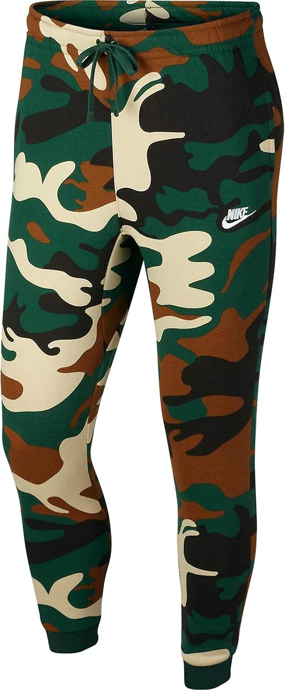 Amazon Nike メンズ スポーツウェア 迷彩 ジョガーパンツ Us サイズ Medium カラー グリーン スウェットパンツ 通販