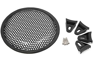 uxcell 6.5" Car Audio Speaker Mesh Sub Woofer Subwoofer Grill Dust Cover Protector