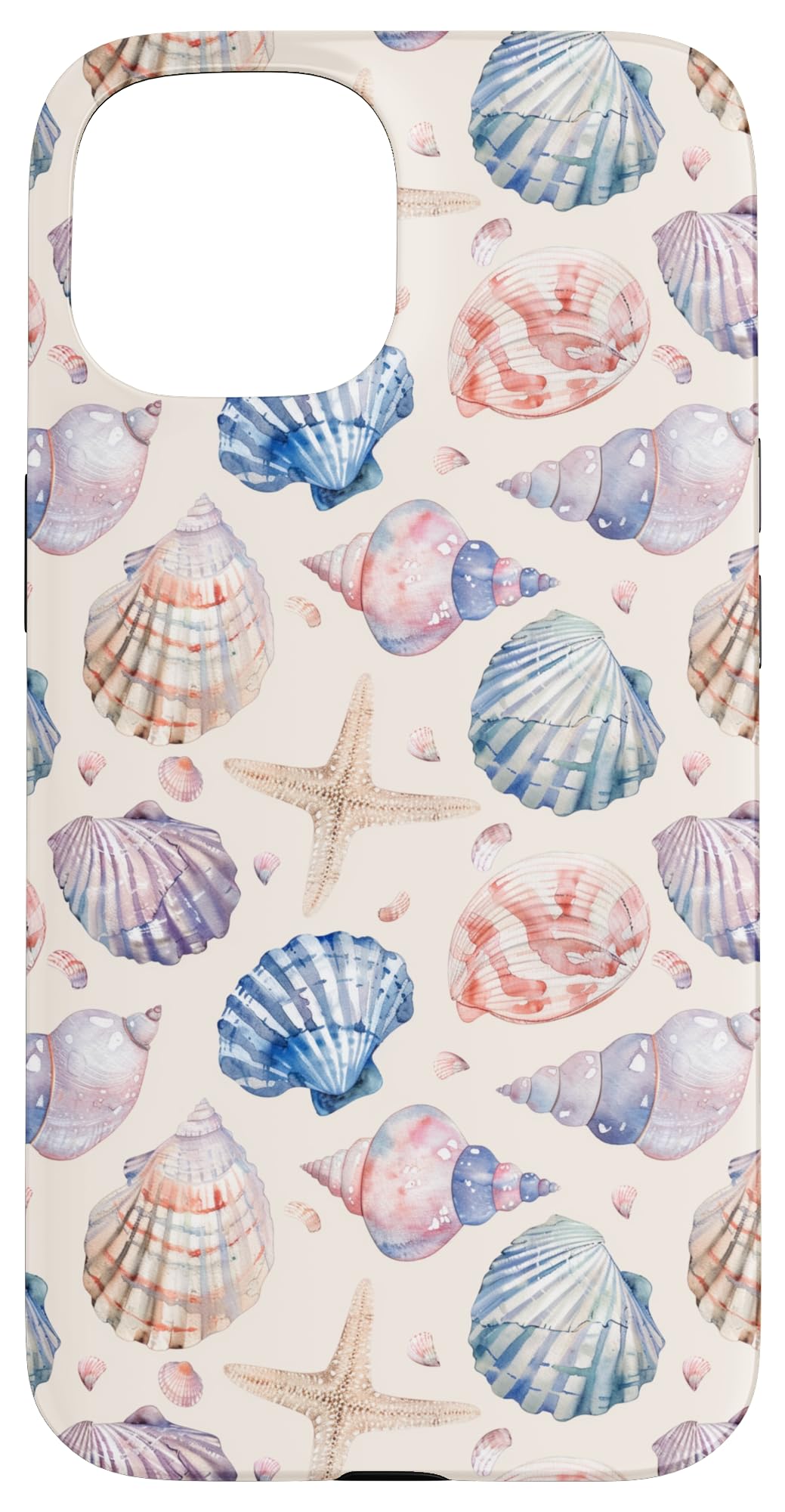 Seashell Starfish Summer Sea Beach Aesthetic Case for iPhone 15