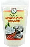 Organic Premium Desiccated Coconut by Sun rich, Fine Shredded, Unsweetened, Gluten Free, All Natural, Non-GMO 8.8 oz - BONUS ebook included