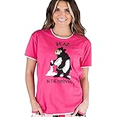 Lazy One Pajamas for Women, Cute Garden and Bear Pajama Pants and Top Separates