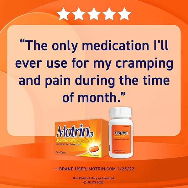 MOTRIN IB IBUPROFEN 200MG TABLETS, IBUPROFEN PAIN & FEVER RELIEVER FOR HEADACHE, BACKACHE, MUSCULAR ACHES, MENSTRUAL PAIN & MINOR ARTHRITIS PAIN, OVER-THE-COUNTER NSAID MEDICINE, 225 CT