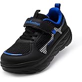 Boys Girls Kids Orthopedic Tennis Shoes: Wide Toe Box Comfortable Casual Arch Support Plantar Fasciitis Running Sneakers, Orthotic Athletic School Sport Walking Shoes for Foot and Pain Relief