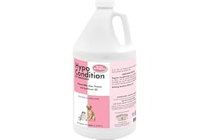 SHOWSEASON ANIMAL PRODUCTS Hypo-Condition Pet Conditioner for Dogs and Cats 1 Gallon | Lasting Hydration and Softness | No Dye-No Fragrance | Cruelty-Free | Paraben-Free | Biodegradable and Non-Toxic | Made in The USA