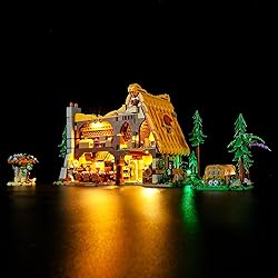 YEABRICKS LED Light for 43242 Disney Snow White and