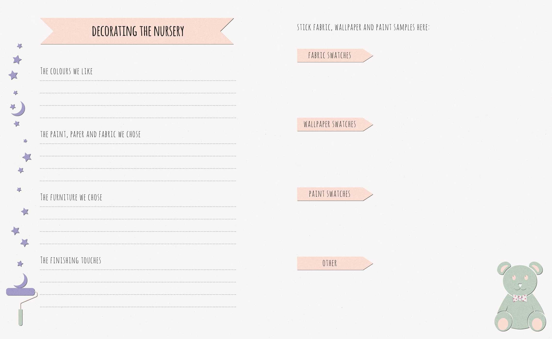 bump to baby journal