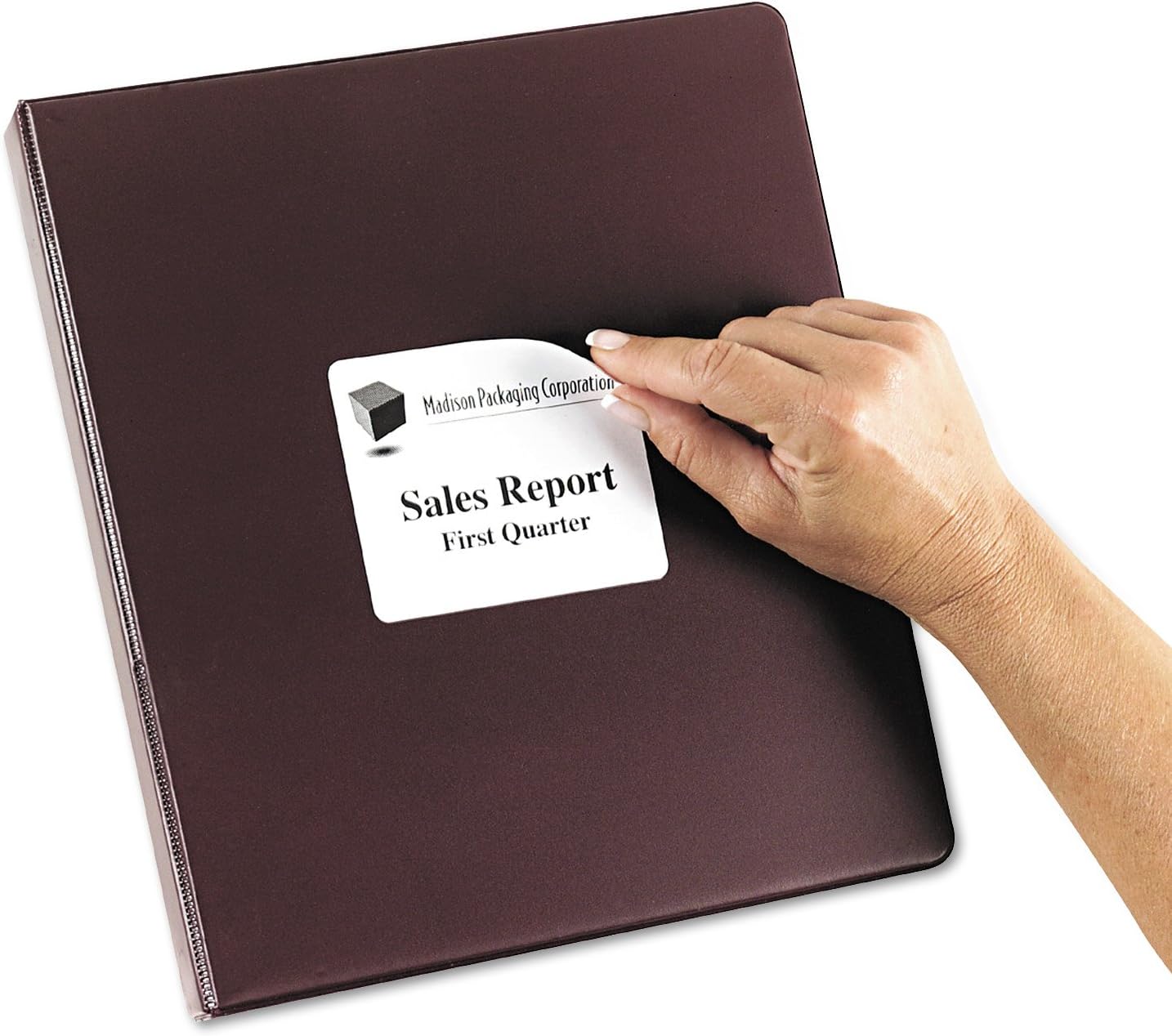 Avery Removable 3-1/3 x 4 Inch White ID Labels 150 Pack (6464) : Removable Labels : Office Products