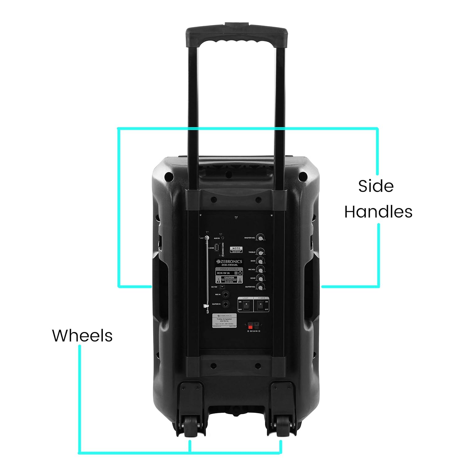 zebronics trolley speakers