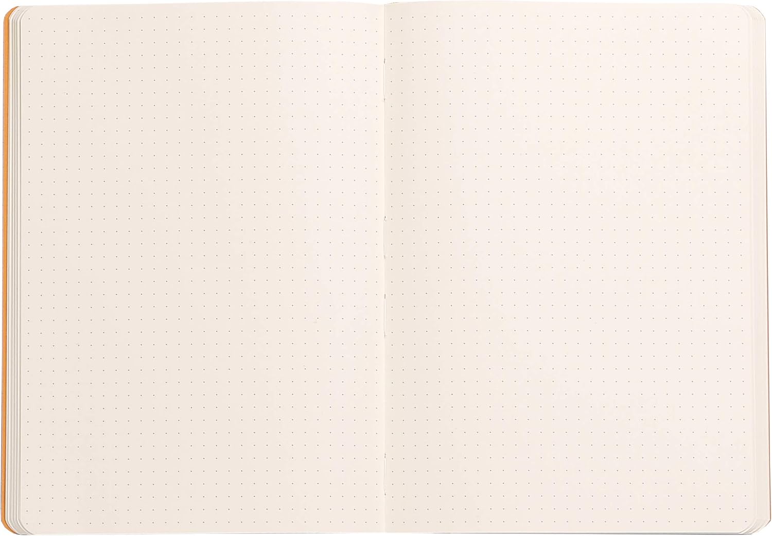RHODIA 117452C, Black Flexible Notebook, A5, Dotted Dot, 160 pages, Ivory Clairefontaine Paper 90 g/m, Bookmark - Image 3