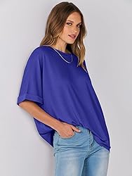 ANRABESS Women's Oversized T Shirts Short Sleeve