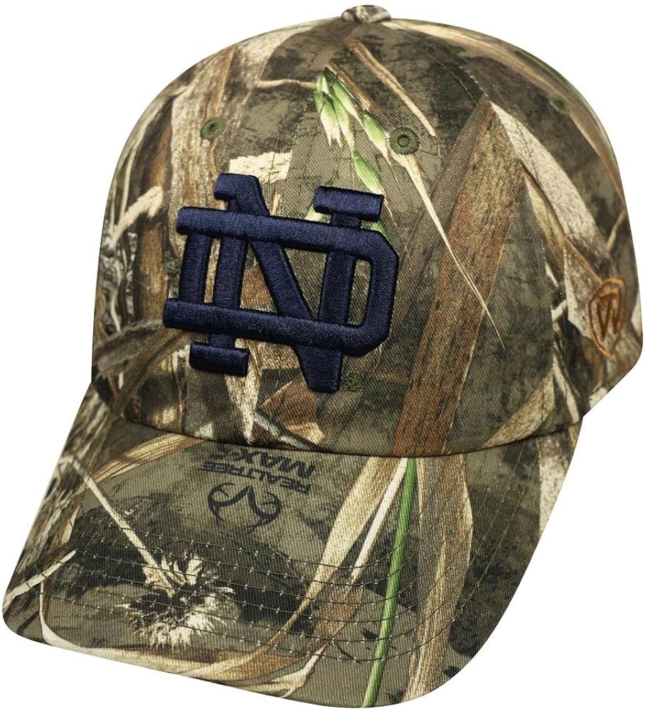 notre dame camo hat
