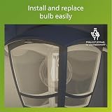 Philips MyGarden Creek Outdoor Wall Light White 60W E27 view 5
