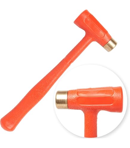 Stanley Proto Tether-Ready J1431G-TT 3.8-pound Brass Hammer