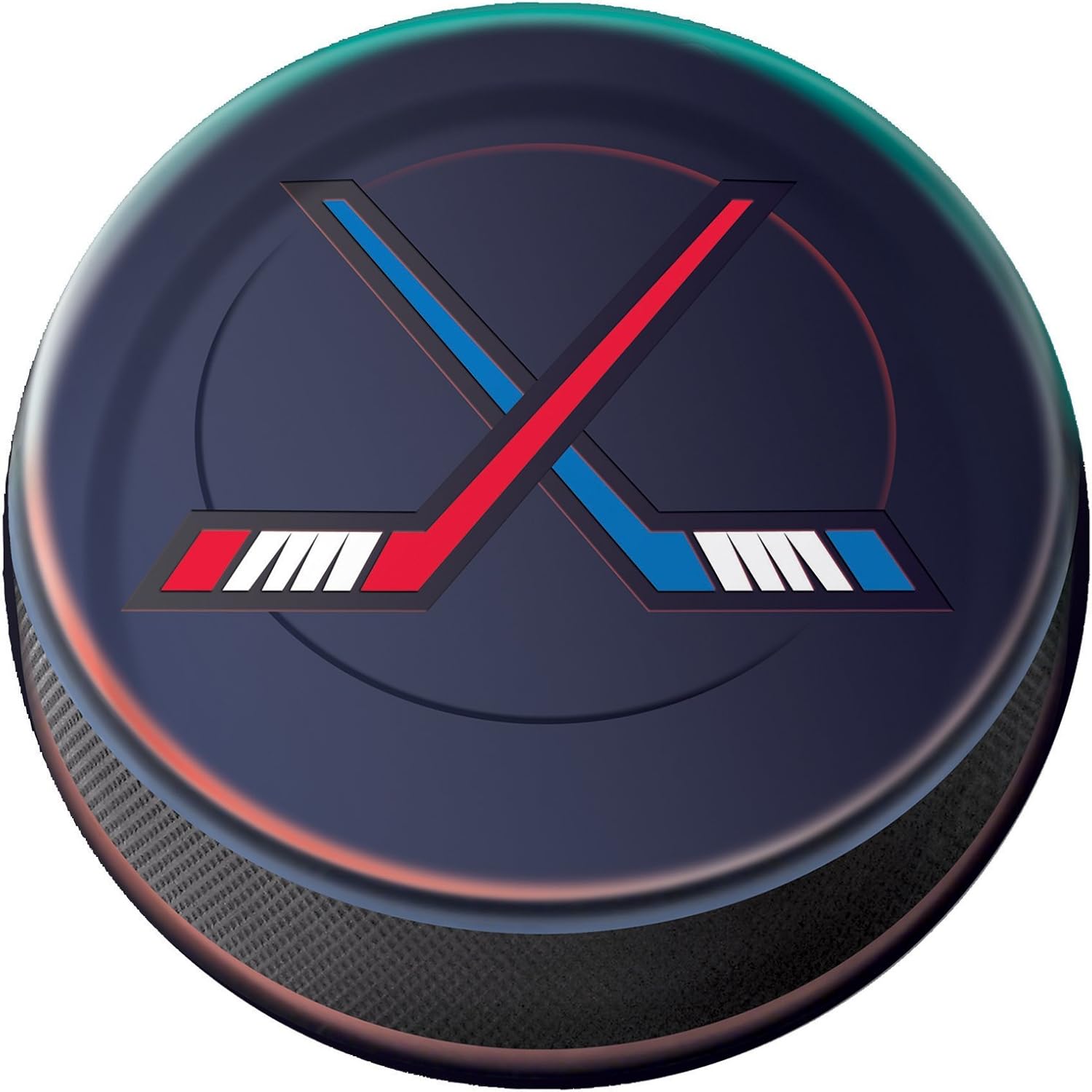 Hockey 9 Inch Paper Plates (8 Pack) Kitchen & Dining