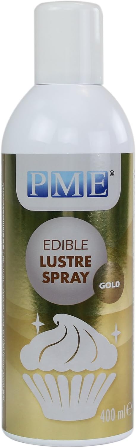 Amazon Com Pme Gold Tall Edible Lustre Spray Tall Can 400ml 13 5 Oz Tall Kitchen Dining Amazon Com Pme Gold Tall Edible Lustre Spray Tall Can 400ml 13 5 Oz Tall Kitchen Dining