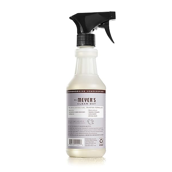 MRS. MEYER’S CLEAN DAY MULTI-SURFACE EVERYDAY CLEANER, CRUELTY FREE FORMULA, LAVENDER SCENT, 16 OZ- PACK OF 3