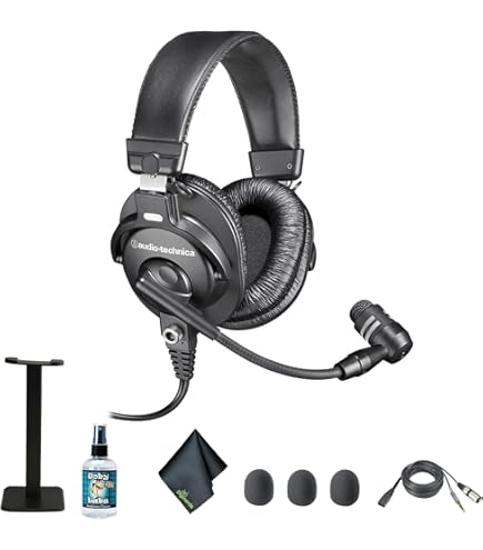 Amazon.com: Audio-Technica BPHS1 Broadcast Stereo Headset with