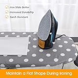 SHERWOOD Ironing Board Cover 100% Cotton Thick Felt 124 x 38 cm view 9