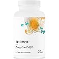 Amazon.com: THORNE Omega-3 with CoQ10 - Omega-3 Fatty Acids Supplement ...