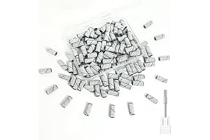 Small Sanding Bands Nail Drill Bits, Corfulra Upgraded Mini Sanding Bands with Mandrel Bit, 100 pcs 180 Fine Grits for Natural Nail, Nail Accessories of Nail Tech Must Haves, White