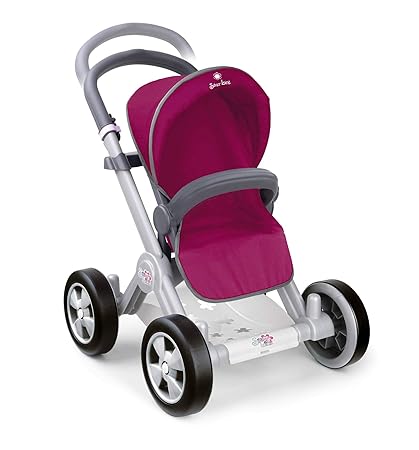 Silver Line- Carrito de Paseo para muñeco Bebé, Color Rosado (Famosa 800008880)