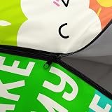 HOSIMA Rainbow Sunshine Clouds Sleeping Bag - Lightweight & Waterproof view 6