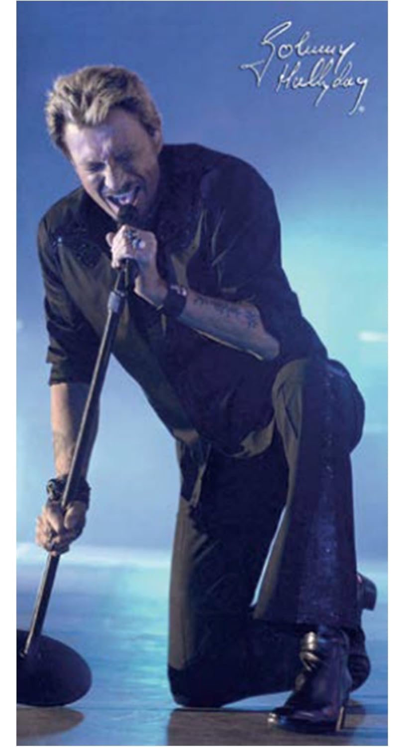 Managal Johnny Halliday Johnny Hallyday Podium Serviettes