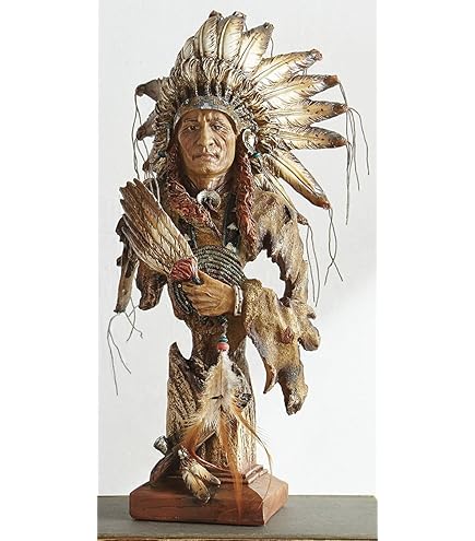 Canora Grey 11" H Indian Woman With A Baby Statue Native American Decoration Figurine C009165748