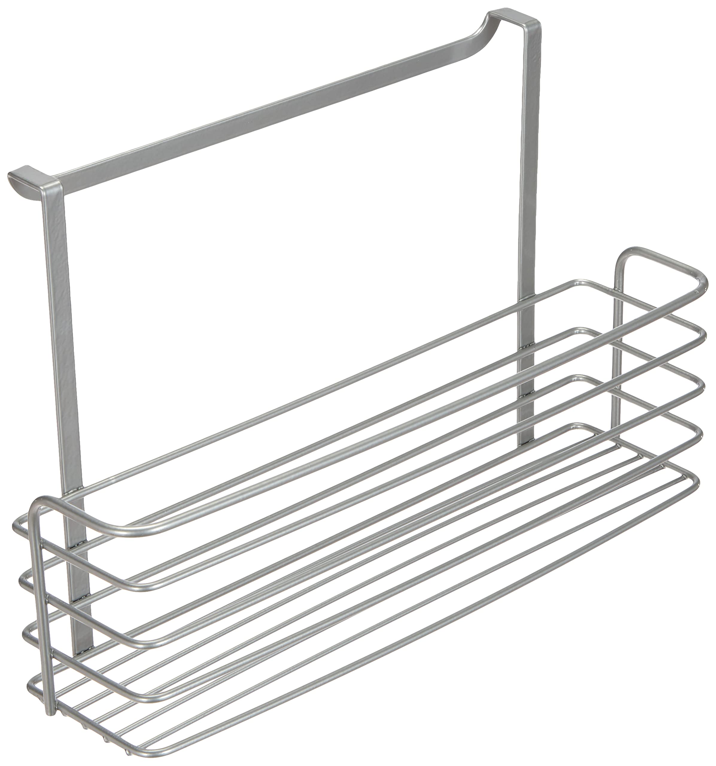 Metaltex Galileo Large Kitchen Storage Basket, Silver