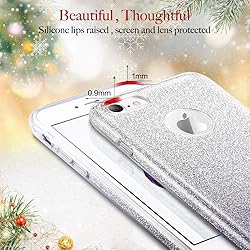 ESR iPhone 7 Case,Glitter Sparkle Bling Case [Three